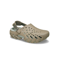 Echo II Chrome Clogs - Khaki Chrome