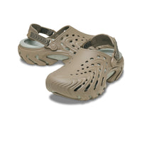 Echo II Chrome Clogs - Khaki Chrome