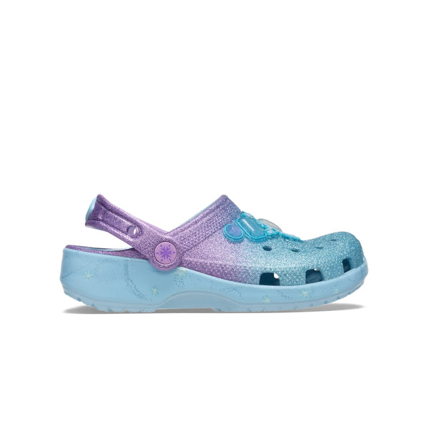 Giày Clog Trẻ Em Crocs Toddler Classic Frozen Elsa