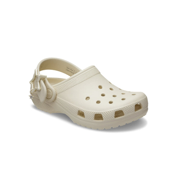 Giày Clog Trẻ Em Crocs Classic Star Buckle - Frappé