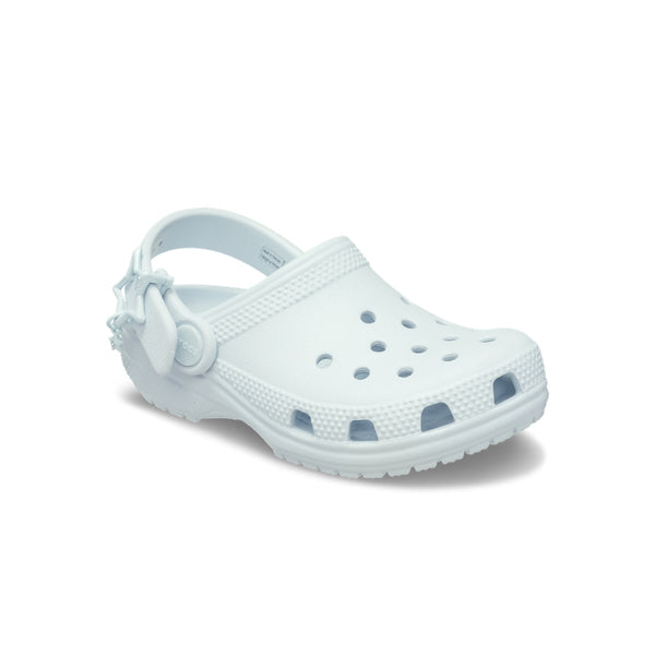 Giày Clog Trẻ Em Crocs Classic Star Buckle - Sky Ice