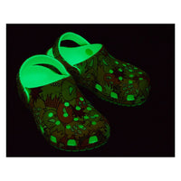Toddlers' Classic Glow Monster Camo Clogs - Glow-Light