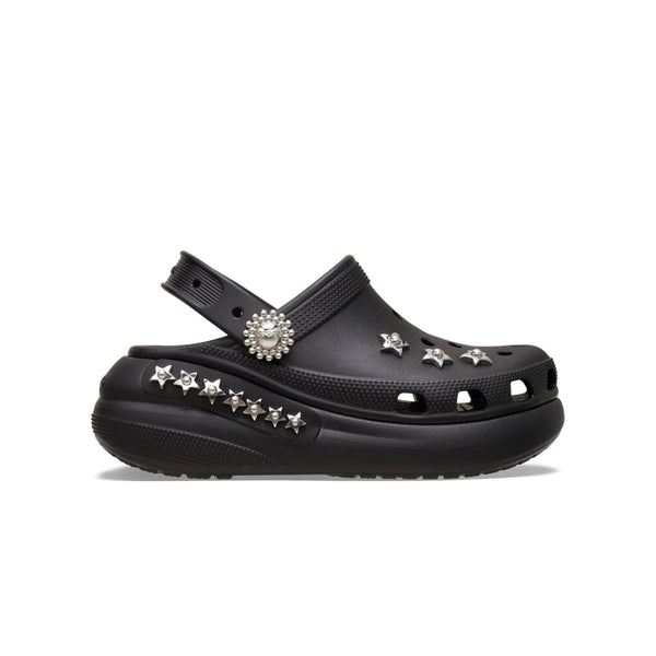 Giày Clog Unisex Crocs Crush Metal Minis - Black