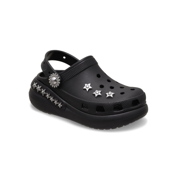 Giày Clog Unisex Crocs Crush Metal Minis - Black