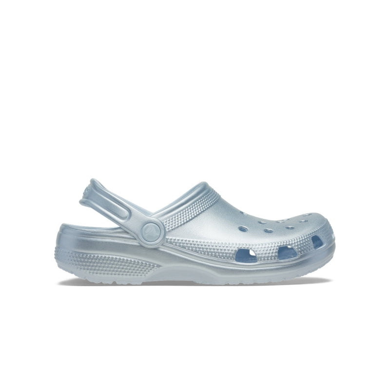 Classic Tinted Metallic Clogs - Sky Ice