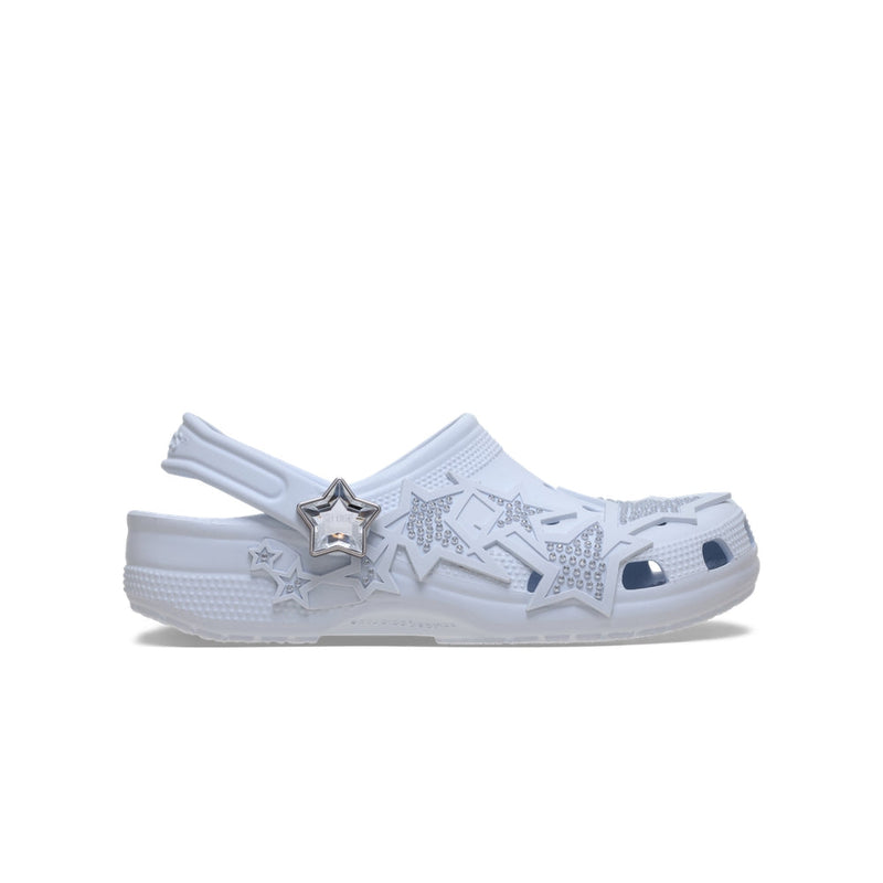 Classic Snow Day Stars Clogs - Sky Ice