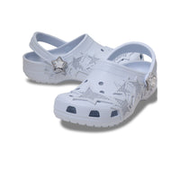 Classic Snow Day Stars Clogs - Sky Ice