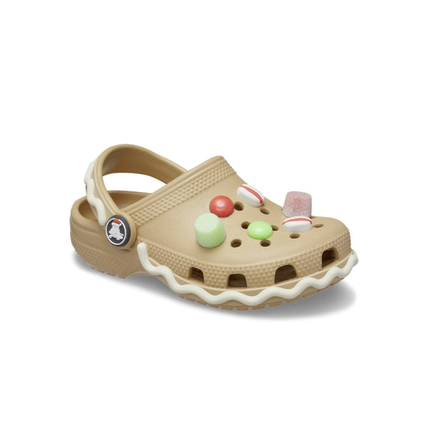 Giày Clog Trẻ Em Crocs Classic Gingerbread - Beige