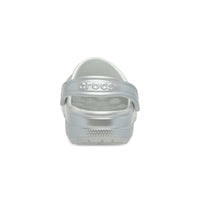 Kids' Classic Tinted Metallic Clogs - Silver
