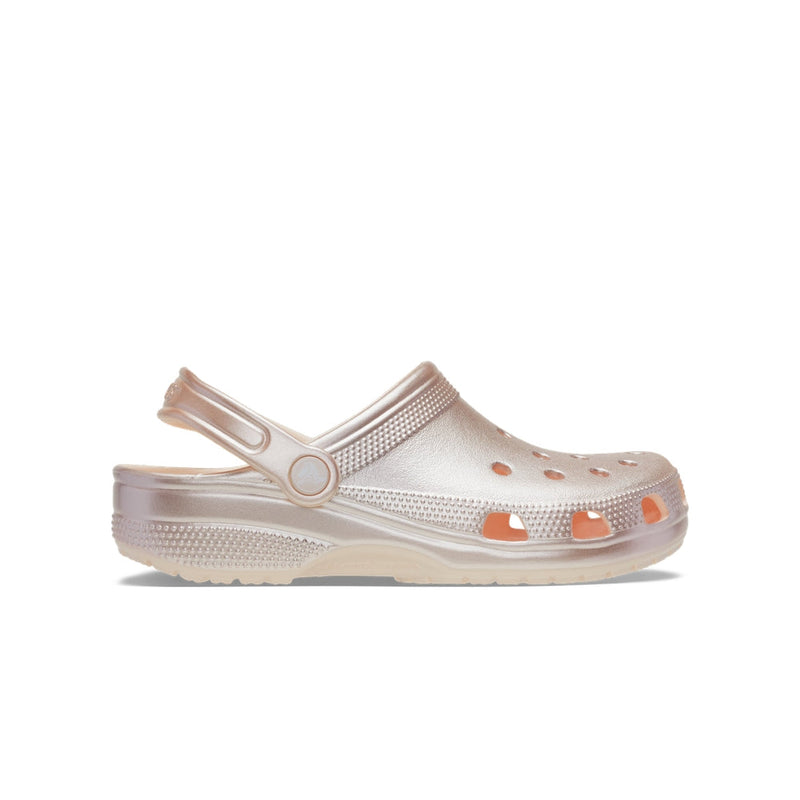 Kids' Classic Tinted Metallic Clogs - Peach Ice