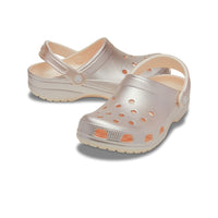 Kids' Classic Tinted Metallic Clogs - Peach Ice