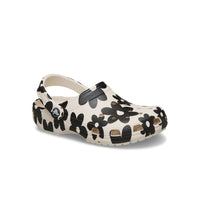 Classic Pop Petals Clogs - Summit White / Multi