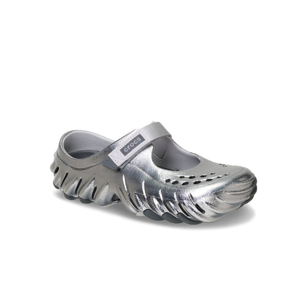 Giày Clog Nữ Crocs Echo Mary Jane Metal Sport - Atmosphere