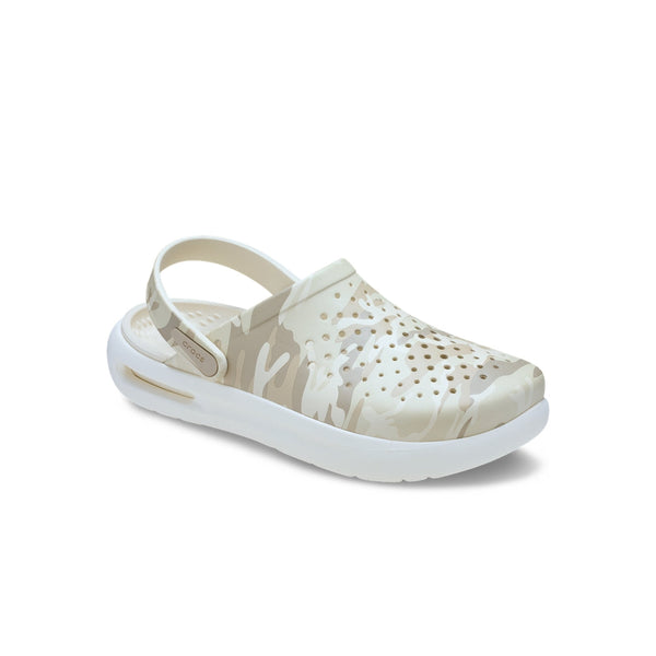 Giày Clog Unisex Crocs InMotion Camouflage - Summit White
