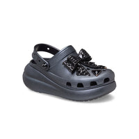 Crush Bedazzled Bows Clogs - Black
