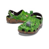 Kids' Minecraft Green Classic Clogs - Multi Color