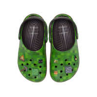 Kids' Minecraft Green Classic Clogs - Multi Color