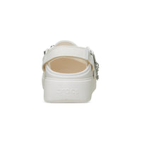 Loaferette Star Studded Clogs - Chalk