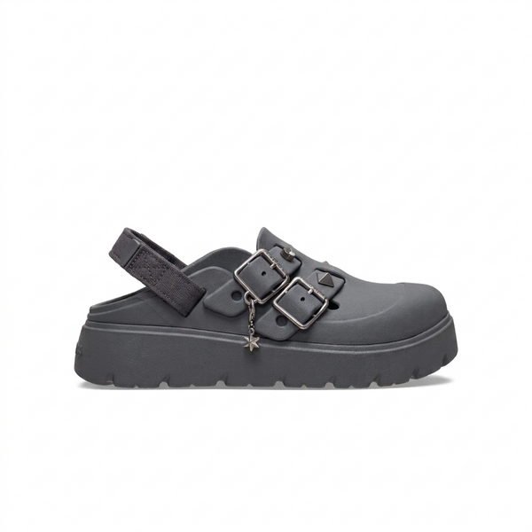 Giày Clog Nữ Crocs Loaferette Star Studded - Carbon