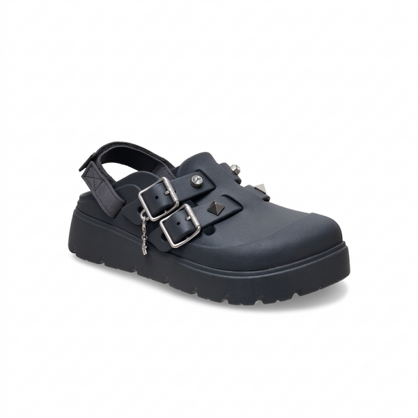 Giày Clog Nữ Crocs Loaferette Star Studded - Carbon