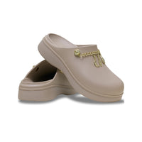 Dylan Notched Boho Clogs - Dulcé