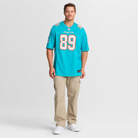 Miami Dolphins Seydou Traore Aqua Team Game Jersey