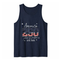 America 250 Years of Freedom Tank Top | USA Flag1776-2026 Semiquincentennial Design | Soft Breathable Stretch Fit | Patriotic Gift for Fourth of July Celebrations