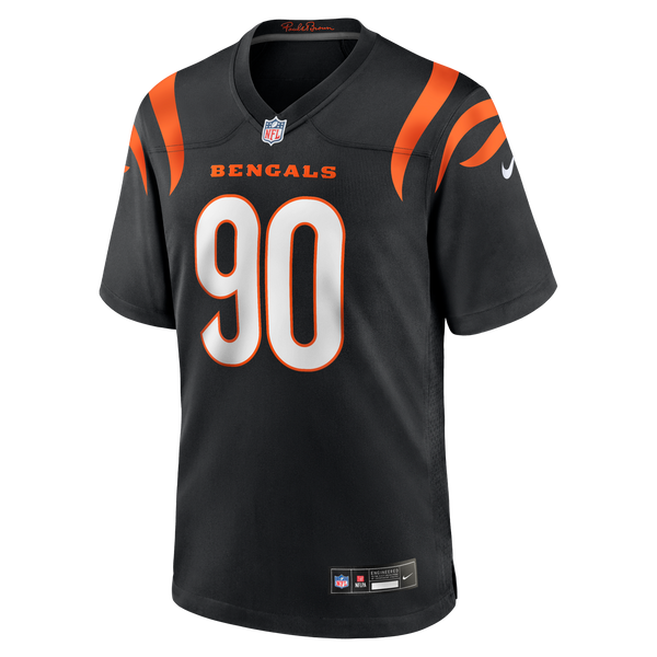 Cincinnati Bengals Kris Jenkins Jr. Nike Black Game Jersey