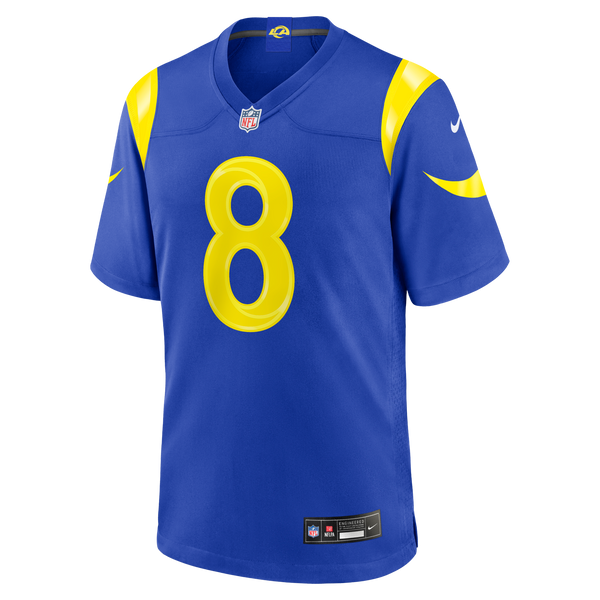 Los Angeles Rams Jared Verse Nike Royal Team Game Player Jersey
