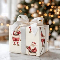 Baseball Christmas Gift Wrap, Santa Claus Baseball Wrapping Paper, Sports Holiday Gift Wrap, Baseball Xmas Wrapping Paper, Sports Fan Wrap
