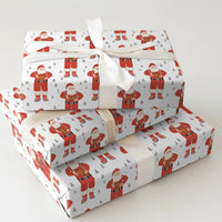Sporty Christmas Gift Wrap, Basketball Santa Wrapping Paper, Basketball Sneaker Wrapping Paper, Athlete Basketball Gift Wrap, Coach Present