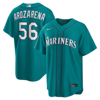 Seattle Mariners Randy Arozarena Teal Alternate Replica Jersey