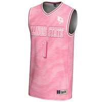 #1 Illinois State Redbirds GameDay Greats Lightweight Basketball Fashion Jersey - Pink