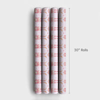 Watercolor Christmas Ballet Gift Wrap, Pink Nutcracker Wrapping Paper, Holiday Soldier Wrapping Paper, Pastel Adorable Girl Gift Wrapping Paper