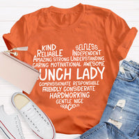 Lunch Lady Kind Amazing T-shirt