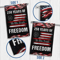 250 Years of Freedom Garden Flag | 1776-2026 Semiquincentennial Commemorative | Double-Sided Polyester | Patriotic Home Decor Gift