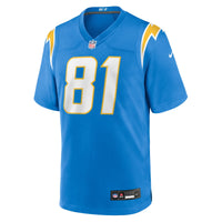 Los Angeles Chargers Patrick Herbert Powder Blue Team Game Jersey