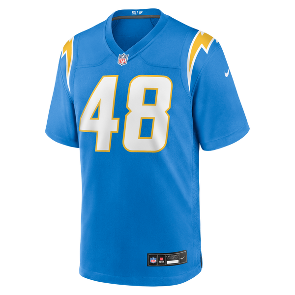 Los Angeles Chargers Bud Dupree Nike Powder Blue Team Game Jersey