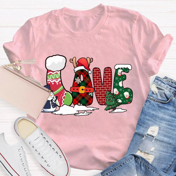 Merry Christmas Vibes Shirt, Adorable Snowman Christmas T-Shirt, Retro Winter Holiday Graphic Tee, Festive Xmas Snowman Shirt