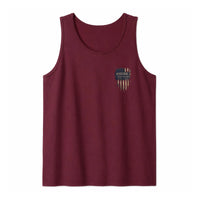America 250 Years Tank Top | Patriotic Distressed Flag Design | Soft Breathable Fabric | Gift for History Enthusiast