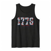 America 250 Years Tank Top | 1776-2026 Semiquincentennial Floral Design | Soft Breathable Unisex Fit | Patriotic Gift for History Lovers