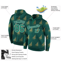 Personalized Name and Number Holiday Sweatshirt, Custom Christmas Sports Hoodie, Festive Team Pullover Hoodie, Winter Game Day Fan Hoodie