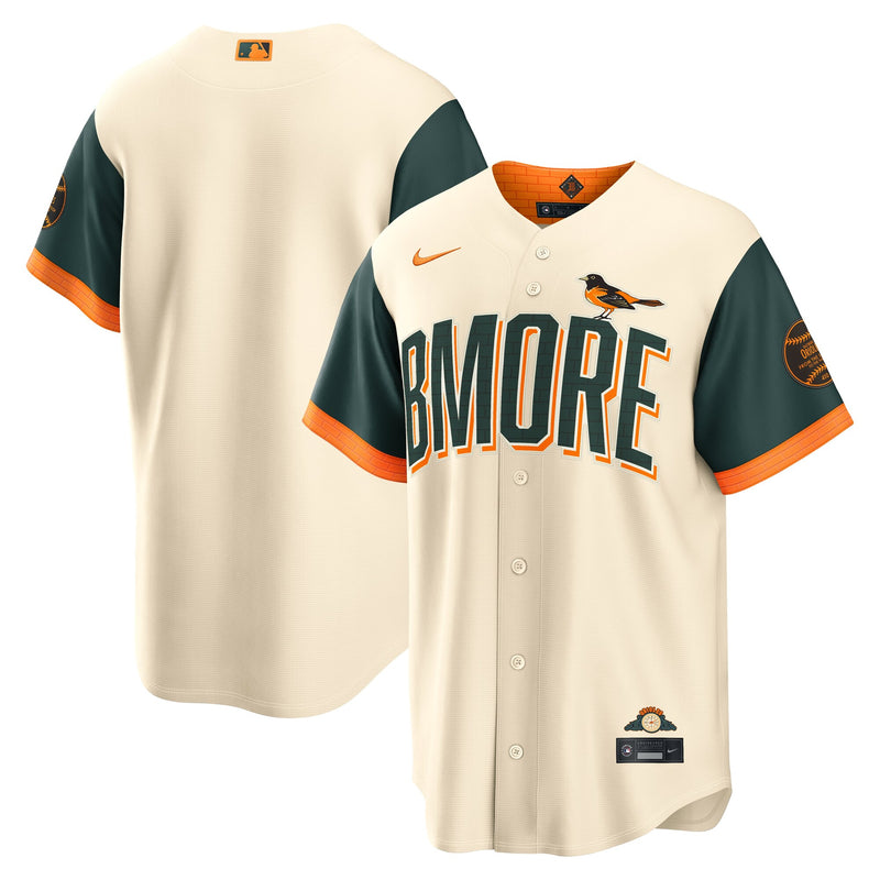 Baltimore Orioles Cream 2026 City Connect Stadium Jersey