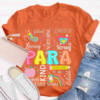 Paraprofessional Paraeducator First Day Back To School T-Shirt
