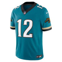 Jacksonville Jaguars Travis Hunter Teal Alternate Prowler Throwback Printed Limited Jersey