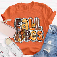 Autumn Design Fall Vibes Shirt