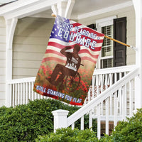 250 Years of Courage Veteran Garden Flag | Semiquincentennial Military Tribute | Double-Sided Polyester | Veterans Day Memorial Gift