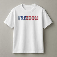 America 250 Years T-Shirt | Freedom 1776-2026 Patriotic Eagle Graphic | Soft 100% Cotton Tee | 4th of July Gift for Patriots