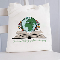The World Belongs To Those Who Read Canvas Tote Bag