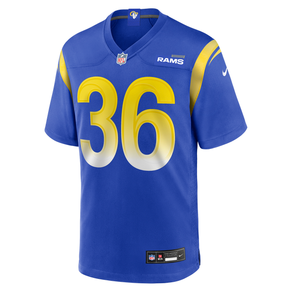 Los Angeles Rams Charles Woods Nike Royal Game Jersey